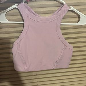 Ribbed Nulu High-Neck Lululemon Bra